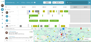 die Einsatzplanung in mfr